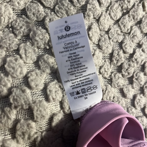 Lululemon Deep Sea Swim Top D *straight strap - Picture 5 of 6